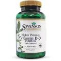 Swanson Health D-3-vitamin, 2000 IU - 250 kapsler