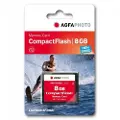 Agfa Compact Flash 8gb High Speed 233x Mlc Hukommelseskort