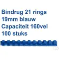 GBC Din A4 19 Mm Spiralryg 100 Enheder