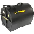 Hardcase 13" and 14" Tom Combo Case with Wheels