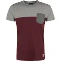 Iriedaily Block Pocket T-shirt rød