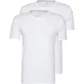 G-Star G-Startil mænd. D07205-124-110 Pakke med 2 T-shirts Base hvid (XXL), Casual, Bomuld, Korte ærmer