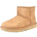 Ugg UGGtil piger. 1017715K Classic Mini II ankelstøvler i læder, brun (35), Fast, Ruskind, Ingen, Casual, børnetøj