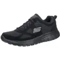 SKECHERS Skecherstil mænd. 52635 Burns Agoura sort med Memory Foam hjemmesko (44), Stof, Fast, Blonder, Casual