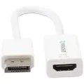 Prokord Adapter Displayport To Hdmi 4k 0.15m. Displayport Hdmi Hvid