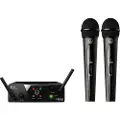 AKG WMS40 Mini Dobbelt Trådløst Vokal Mikrofon System - Næsten ny