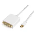 Prokord Displayport Kabel 1m. Mini Displayport Dvi-d Hvid