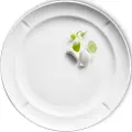 Rosendahl Tallerken GRAND CRU SOFT Rosendahl 23 cm i hvid