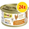 GimCat Prøvepakke: 6 x 70 g GimCat Superfood ShinyCat Duo - Prøvepakke: 4 varianter