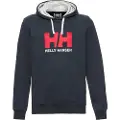 Helly Hansen Helly Hansentil mænd. 33977 Sweatshirt HH Logo navy (S), Casual, Bomuld, Udendørs, Lange ærmer, Blå
