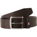 Tommy Hilfiger Tommy Hilfigertil mænd. E367863162 Læderbælte New Denton 4.0 brun (115 cm), Casual