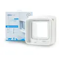 Sureflap DualScan Mikrochip Kattelem - Kattelem, Hvid