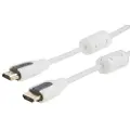Prokord Hdmi 1.4-kabel 10m. Hdmi Hvid
