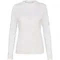 Vila Vistasia Blonde Top Med Lange Ærmer