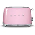 Smeg Brødrister TSF01PKEU, 2 skiver, pastelrosa, Smeg