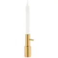 Fritz Hansen Middagslysestage #2 13 cm, guld, messing, Fritz Hansen