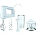 Braun - Håndmikser 500w + Tilbehør Hvid HM3135WH - Håndmiksere - - Homeroom