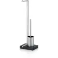 Blomus Toiletpapirstativ med toiletbørste MENOTO, 65 cm, mat rustfrit stål,