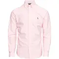 Ralph Lauren Polo Ralph Laurentil mænd. 710549084008 Slim Fit Oxford-skjorte pink (XL), Casual, Bomuld, Lange ærmer