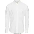 Ralph Lauren Polo Ralph Laurentil mænd. 710549084006 Slim Fit Oxford-skjorte hvid (L), Casual, Bomuld, Lange ærmer