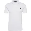 Ralph Lauren Polo Ralph Laurentil mænd. 710548797001 Piqué Slim Fit poloshirt hvid (L), Casual, Bomuld, Korte ærmer