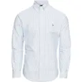 Ralph Lauren Polo Ralph Laurentil mænd. 710549084009 Slim Fit Oxford-skjorte blå (M), Casual, Bomuld, Lange ærmer