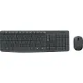 Logitech MK235 Wireless Combo - ND - Tastatur & Mus sæt - Nordisk - Grå