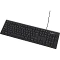 Sandberg USB Wired Office Keyboard - Tastatur - Nordisk - Sort