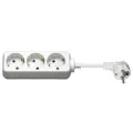 Goobay Power Socket x3 - Hvid - 3 m