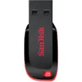 SanDisk Cruzer Blade 64gb Usb Type-a Sort, Rød