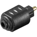 Goobay Mini Toslink - Optical Toslink adapter