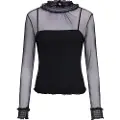 Urban Classics Double Layer Meh T-shirt Med Lange ærmer