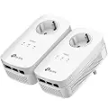 TP-LINK TL-PA8030P KIT AV1300 3-port Gigabit Passthrough Powerline Starter Kit