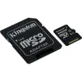 Kingston Standard Micro Sd Class 10 256gb Hukommelseskort Med Adapter