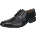 Clarks Clarkstil mænd. 26110350 Tilden almindelige lædersko sort (47), Fast, Blonder, Casual, Klassisk