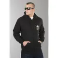 Jesse James Workwear Shooting Guns Sweatshirt Med Lynlås