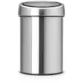 Brabantia Tryk top skraldespand TOUCH BIN 3 l, mat stål, Brabantia