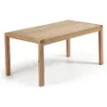 Kave Home - Spisebord, Vivy 100x200+80 - Natur - Spiseborde - - Homeroom