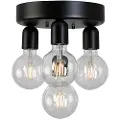 BELID - Plafond 4 a Regal Ø23 - Sort - Plafonder - - Homeroom