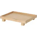 Ferm Living Serveringsbakke BON 36 x 28 cm, natur, træ, fast LIVING