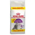 Royal Canin 10 + 2 kg gratis! 12 kg Royal Canin kattetørfoder - Regular Sensible 33