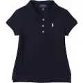 Ralph Lauren Polo Ralph Laurentil piger. 312573242008 Polo i stretch, blå (5años=109/116cm), Casual, Bomuld, Korte ærmer, børnetøj