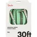 Fender Original 30ft Coil Straight/Angle Instrument Cable Surf Green