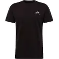 Alpha industries Basic Small Logo T-shirt Med Korte ærmer