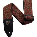 Ernie Ball P04162 Jacquard Strap Crimson Paisley
