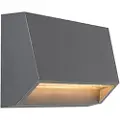 QAZQA Moderne udendørs væglampe mørkegrå inkl. LED IP65 - Sandstone 2