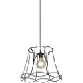QAZQA Retro pendellampe sort 40 cm - Granny Frame