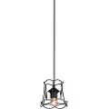 QAZQA Retro pendellampe sort 15 cm - Granny Frame