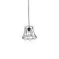 QAZQA Retro pendellampe sort 20 cm - Granny Frame