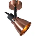 QAZQA Klassisk spotlampe kobber - Jos 1